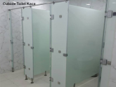 Cubicle Toilet Kaca